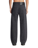 Blue Cotton Pants | PDP | Antonia