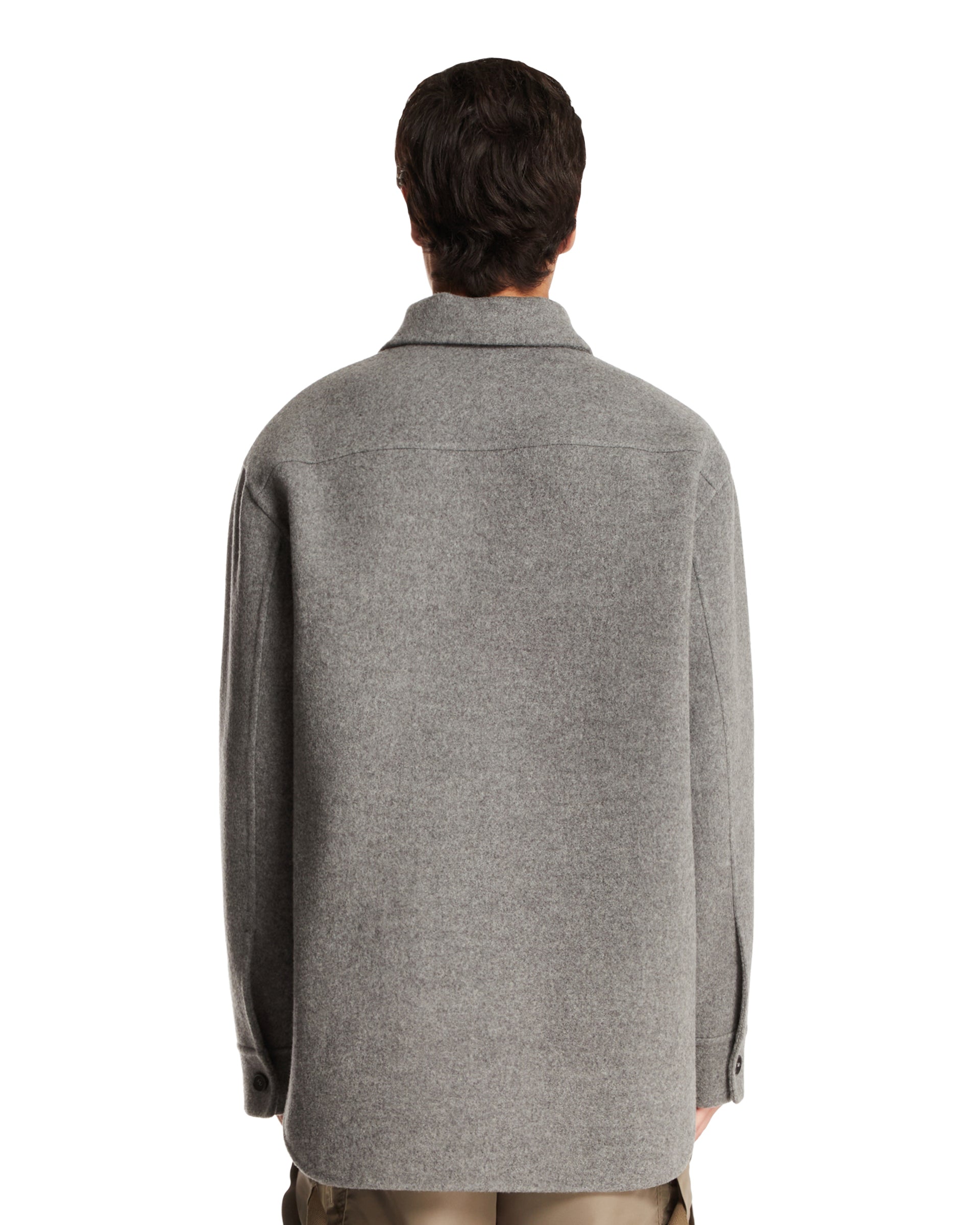 Gray Shirt Jacket | JIL SANDER - Antonia