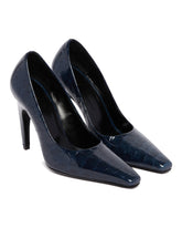 Blue Fame Leather Pumps | PDP | Antonia