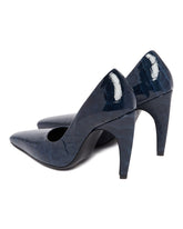 Blue Fame Leather Pumps | PDP | Antonia