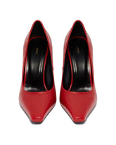 Red Fame Leather Pumps | PDP | Antonia
