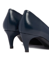 Blue Leather Pumps | PDP | Antonia