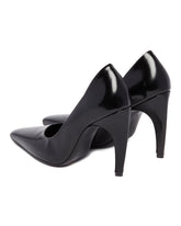 Black Fame Leather Pumps | PDP | Antonia