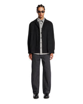 Black Notched Lapel Jacket - Men's jackets | PLP | Antonia