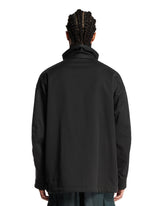 Black Cotton Mil Short Coat | PDP | Antonia