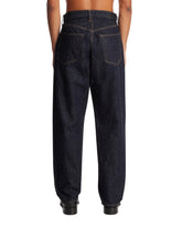 Blue 5P Selvedge Five-Pocket Jeans | PDP | Antonia