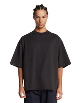 Black Cotton T-Shirt | PDP | Antonia