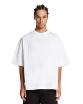 White Cotton T-Shirt | PDP | Antonia