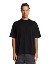 Black Cotton Crewneck T-Shirt - KAPTAIN SUNSHINE MEN | PLP | Antonia