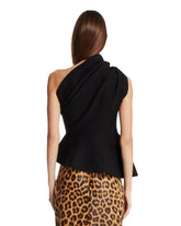 Black Aimee Wool Top | PDP | Antonia