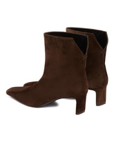 Brown Suede Ankle Boots | PDP | Antonia