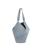 Blue Small Lotus Tote | PDP | Antonia