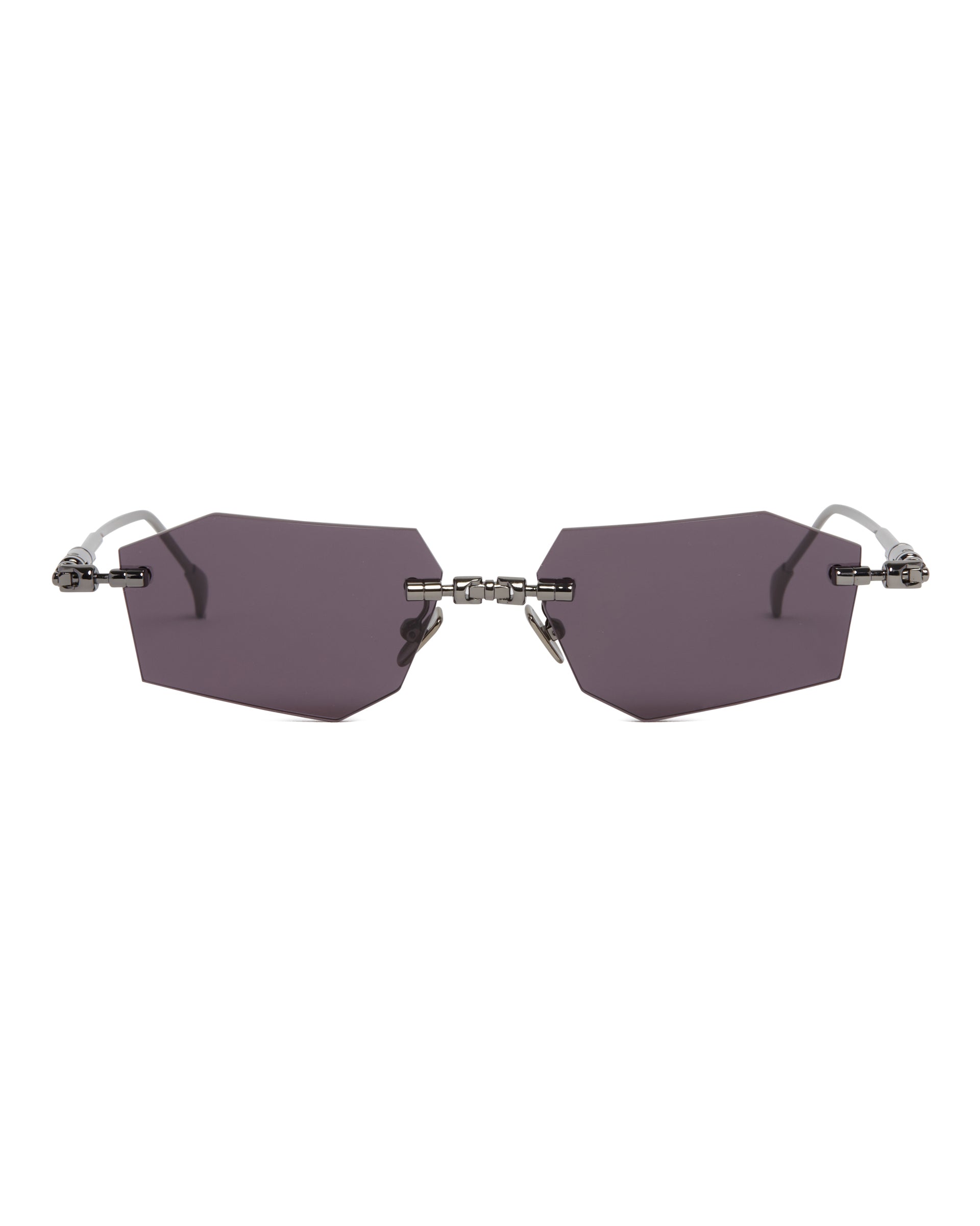 Silver H40 Mask Sunglasses | KUBORAUM - Antonia