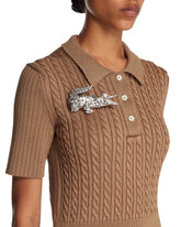 Spilla Coccodrillo Con Cristalli - LACOSTE WOMEN | PLP | Antonia