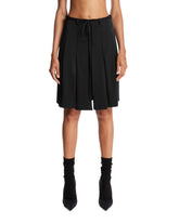 Green Skirt with Slits and Belt - Women's skirts | PLP | Antonia