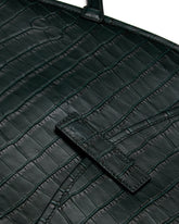 Green Leather Racket Holder | PDP | Antonia