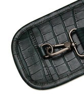 Green Leather Racket Holder | PDP | Antonia