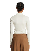 White Silk Polo | PDP | Antonia