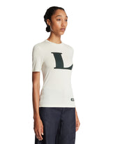 White Silk T-Shirt L | PDP | Antonia