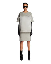 T-Shirt Imbottita Grigia - LACOSTE WOMEN | PLP | Antonia