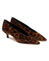 Animalier Babouche Kitten-Heel Pumps - Women's shoes | PLP | Antonia