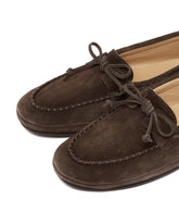 Brown Suede Loafers | PDP | Antonia