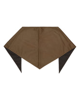 Brown Triangular Scarf | PDP | Antonia