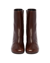 Brown Leather Anatomic Ankle Boots | PDP | Antonia