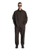 Brown Pocket Cotton Shirt | PDP | Antonia