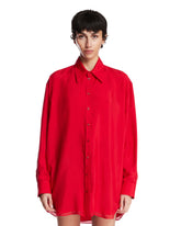 Red Flowing Shirt | PDP | Antonia