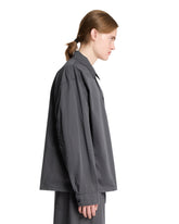 Gray Shirt with Chest Pocket | PDP | Antonia