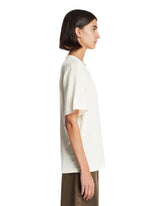 White Relaxed Cotton T-Shirt | PDP | Antonia