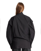 Gray Bow Shirt | PDP | Antonia