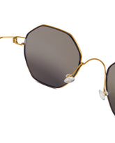 Gold Air Rim Titanium 8218 Sunglasses | PDP | Antonia