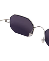 Silver Air Rim Titanium 8223 Sunglasses | PDP | Antonia