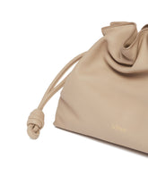 Beige Medium Flamenco Clutch Bag | PDP | Antonia
