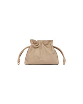 Beige Mini Flamenco Clutch Bag | PDP | Antonia