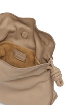 Beige Mini Flamenco Clutch Bag | PDP | Antonia