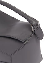 Gray Small Puzzle Edge Bag | PDP | Antonia