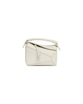 White Mini Puzzle Bag | PDP | Antonia