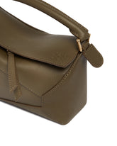 Green Mini Puzzle Bag | PDP | Antonia