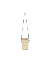 Square Raffia Beaded Pouch | PDP | Antonia