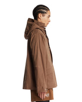 LOEWE x On Giacca Con Cappuccio Marrone | PDP | Antonia