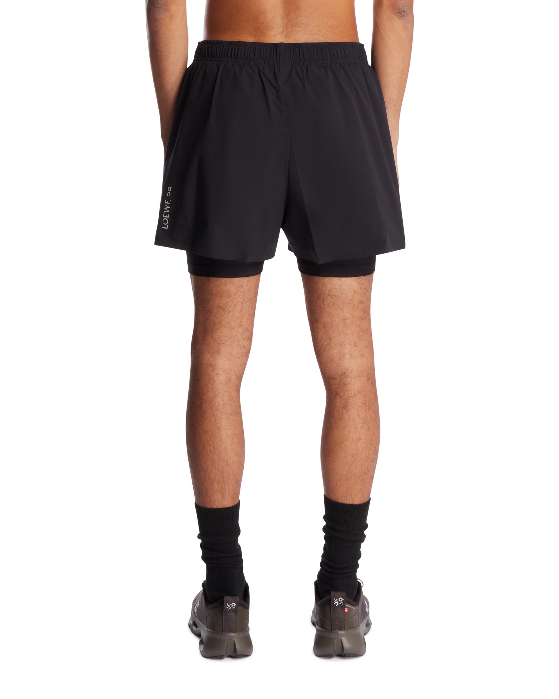 LOEWE x On Black Running Shorts | LOEWE - Antonia