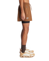 LOEWE x On Brown Running Shorts | PDP | Antonia