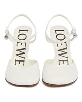 White Toy Strap Pumps | PDP | Antonia