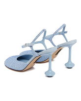 Blue Crystals Toy Ankle Strap Pumps | PDP | Antonia