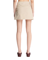 Beige Mini Skirt | PDP | Antonia