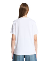 White Relaxed Logo T-Shirt | PDP | Antonia