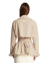 Beige Cotton Jacket | PDP | Antonia